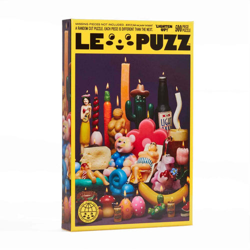Plongez dans un univers de créativité avec le casse-tête "Lighten Up" de Le Puzz. Explorez des formes fantaisistes et des histoires uniques à travers ses 500 pièces uniques.