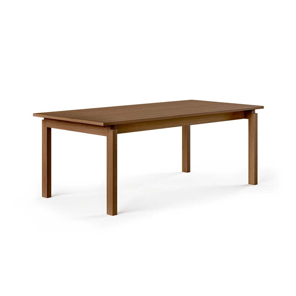 Gus* Modern Annex, table de salle à manger avec extensions, en bois, noyer
