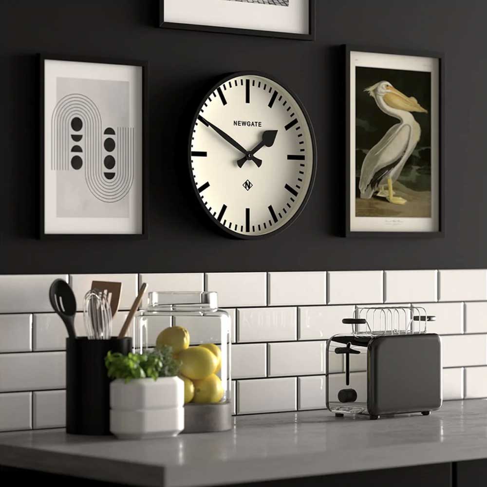 Number Three Railway, wall clocks by Newgate – Nüspace