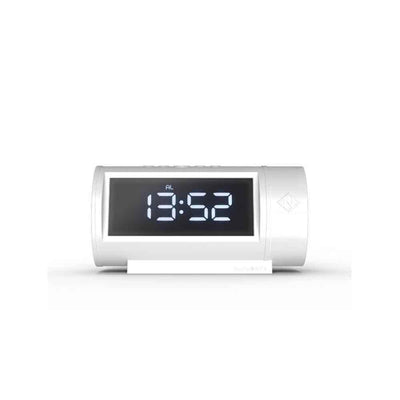 Le réveil tubulaire Pil de Newgate offre style et utilité avec son affichage LED et ses fonctionnalités avancées, pour un réveil en douceur chaque matin. Blanc.