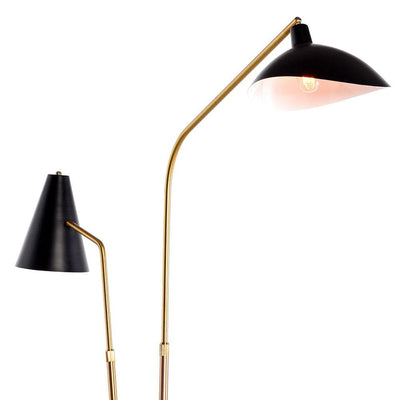 Optez pour le style sophistiqué avec la lampe sur pied Dominique : design pratique et esthétique moderne qui attire instantanément le regard.