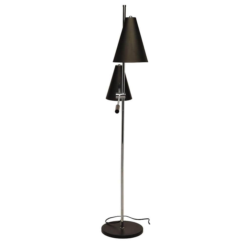 Créez une ambiance moderne avec la lampe sur pied Tivat 2 de Nuevo. Ses matériaux de qualité et son éclairage personnalisé en font un accessoire idéal pour tout espace de vie.