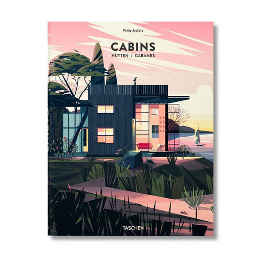 Taschen Cabins, livre d’art. Poussez la porte de Cabanes, une splendide sélection de refuges minimalistes, paisibles et respectueux de l’environnement bâtis dans le monde entier