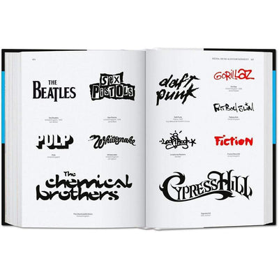 "Logo Design" de Taschen : Encyclopédie visuelle de 4 500 logos avec détails essentiels. Un guide indispensable pour décoder l'identité visuelle des marques.