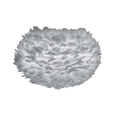 Umage Eos, abat-jour en forme de nuage disponible en plusieurs couleurs, en plumes d'oie,  medium, gris clair