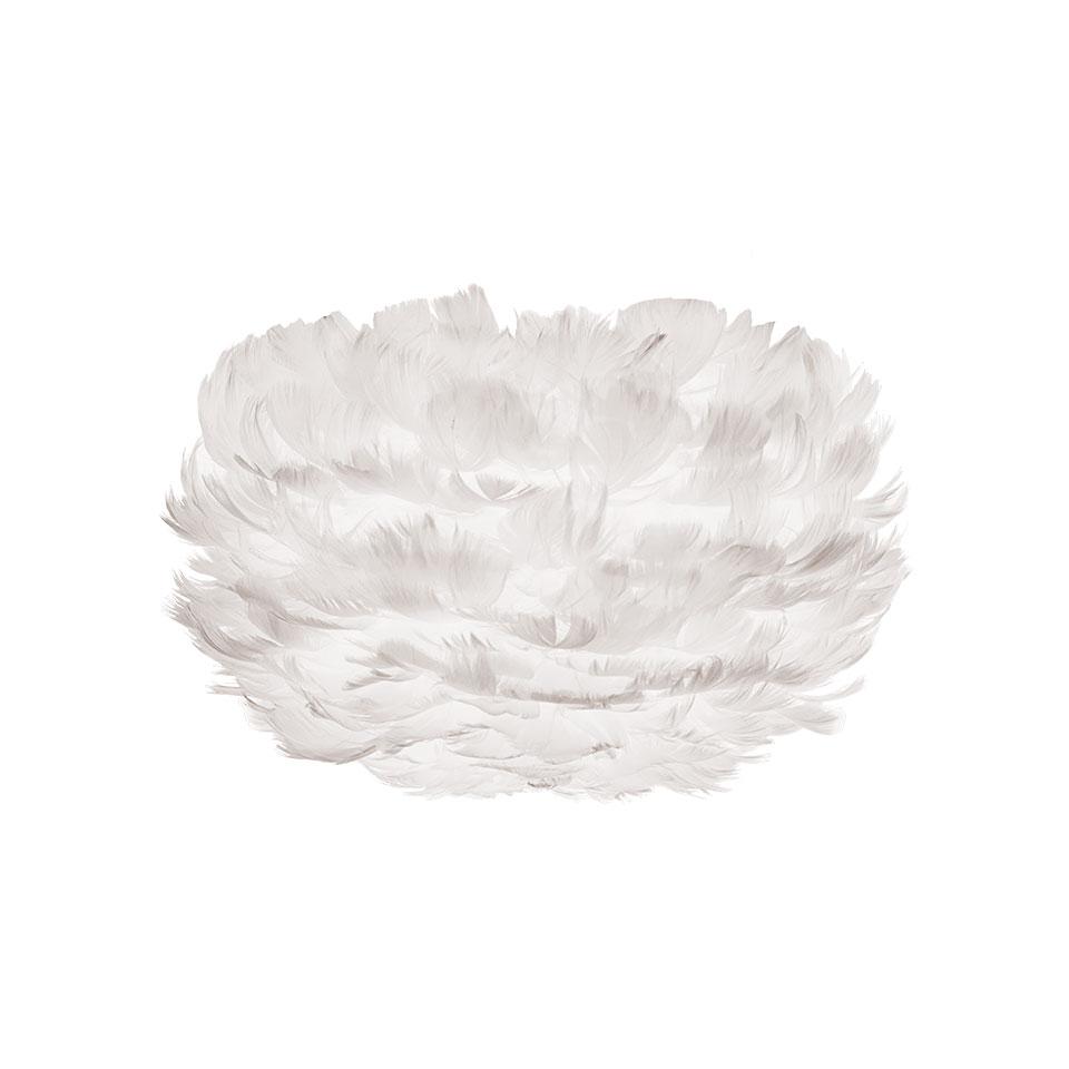 Umage Eos, abat-jour en forme de nuage disponible en plusieurs couleurs, en plumes d'oie,  micro, blanc