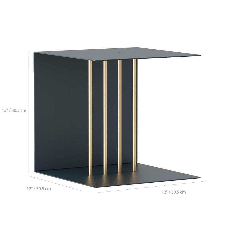 Umage Teaser, étagère à accrocher au mur pouvant être associée, en aluminium et acier, dimensions