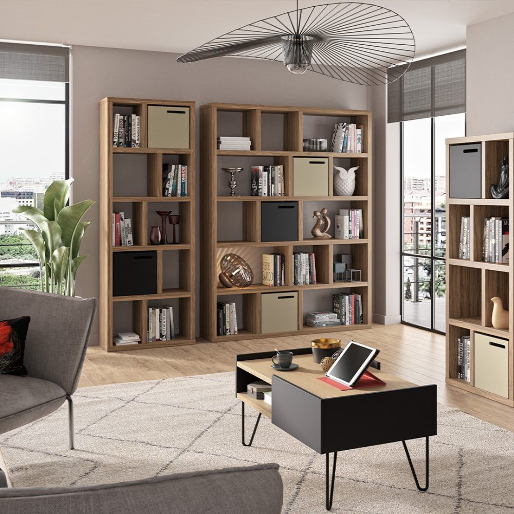 Berlin de TemaHome : une collection de meubles en bois recyclé, alliant simplicité, robustesse et design moderne pour votre espace.