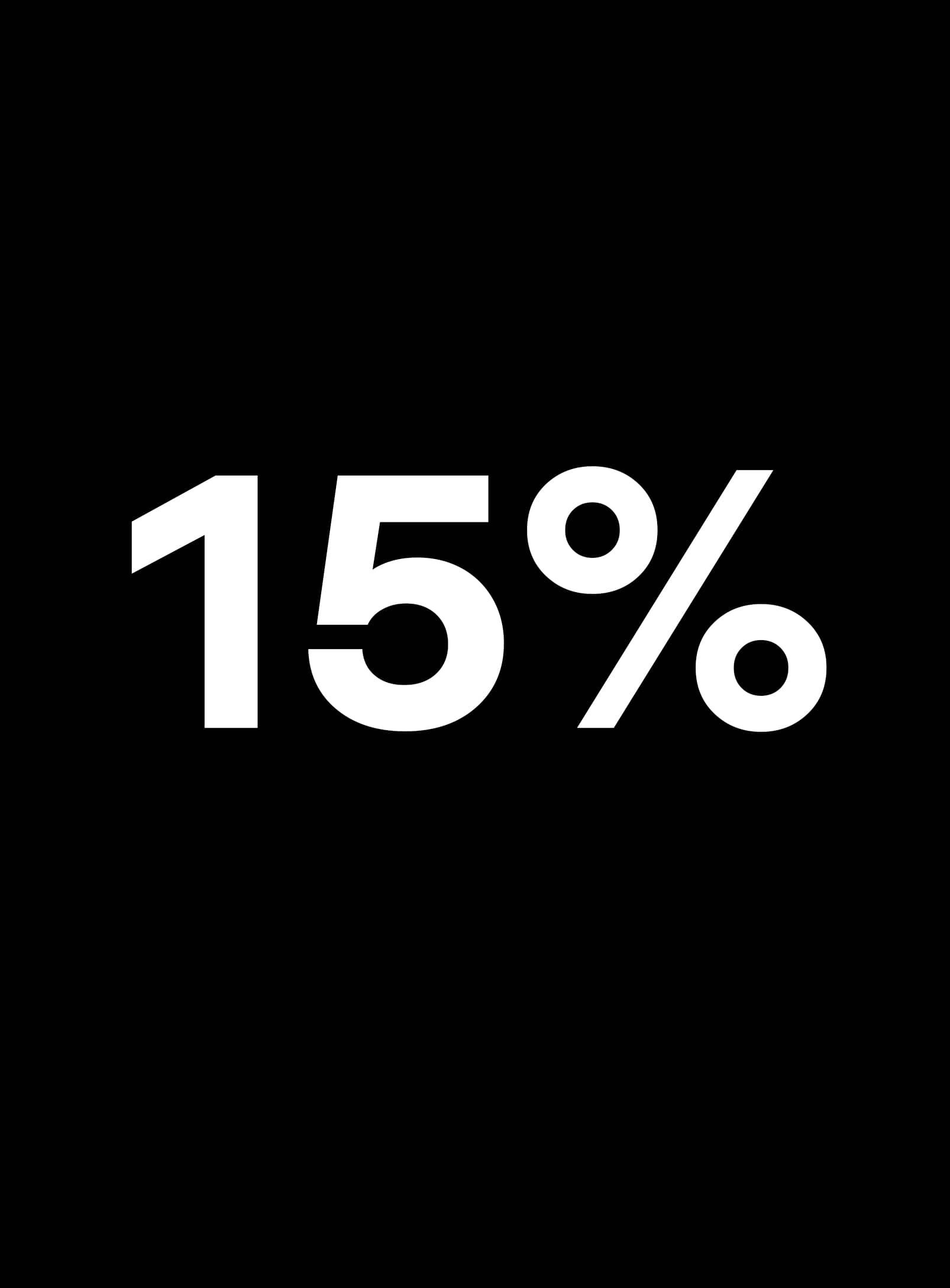 15%