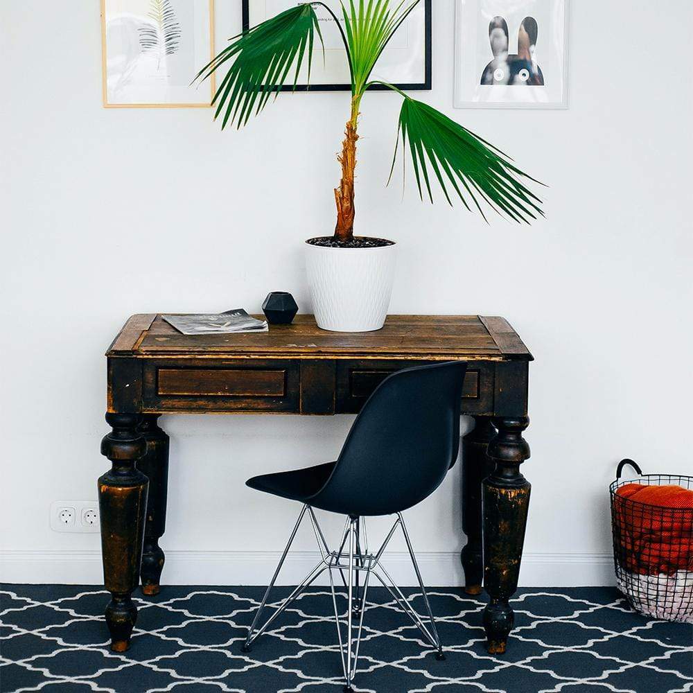 Chaise Eiffel blanc / noir
