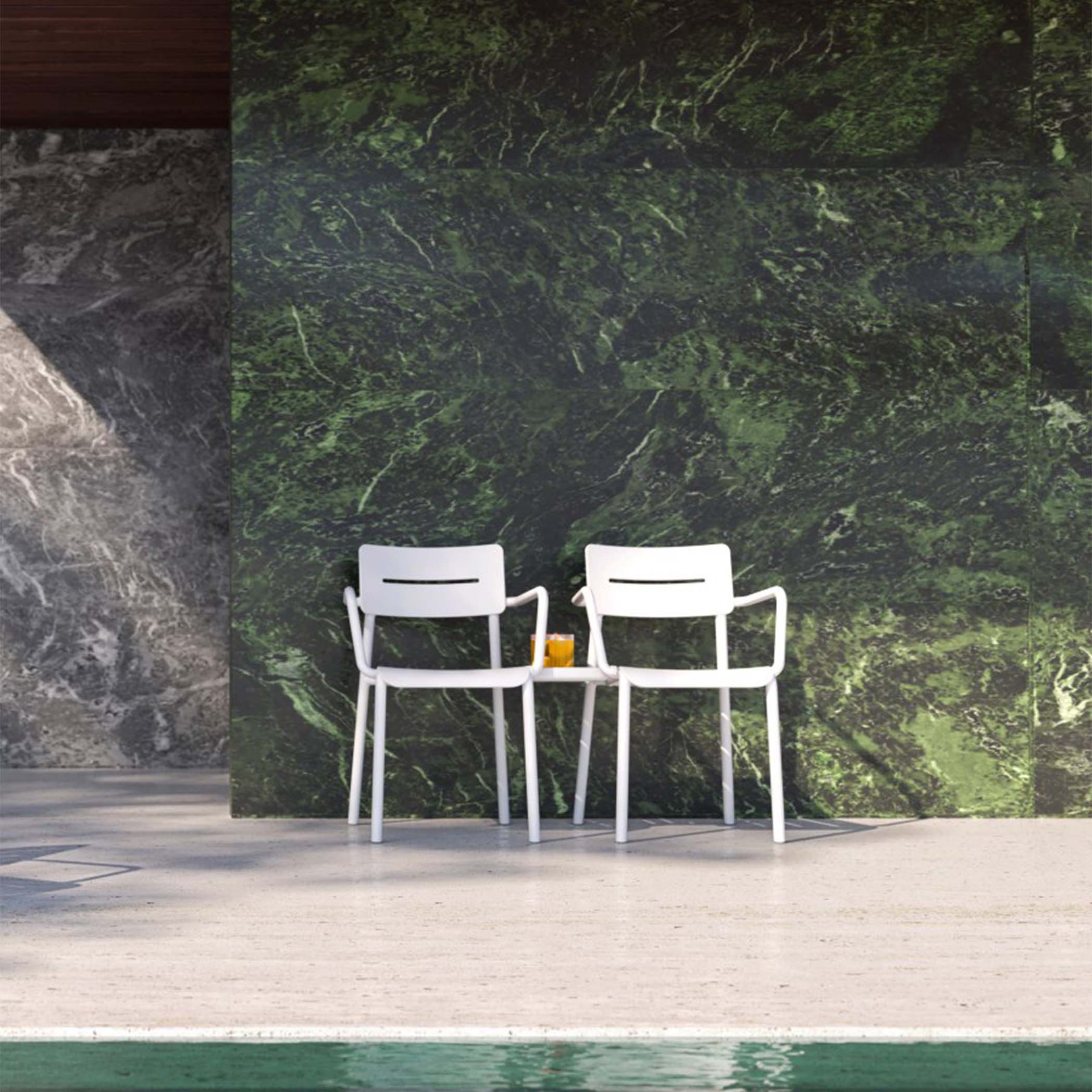 La collection OUTO de TOOU Design : des meubles d'extérieur résistants, au design sophistiqué et durable, parfaits pour toutes conditions climatiques.