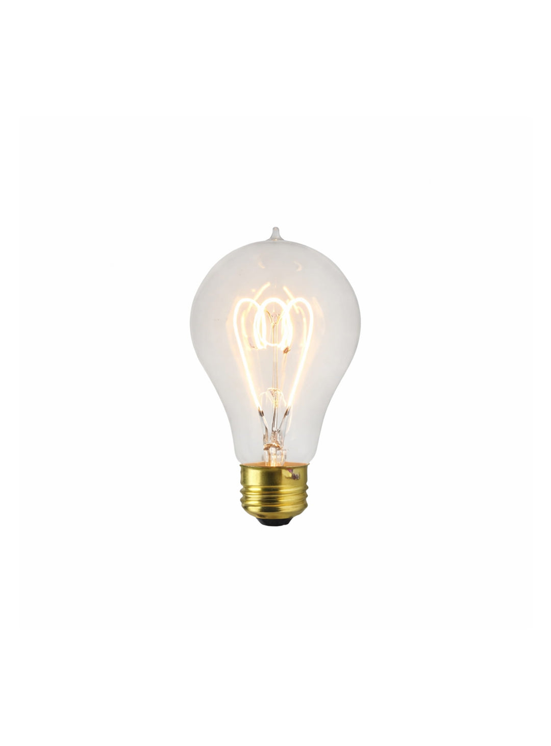 Ampoule rétro A19 design vintage avec filament décoratif et lueur douce.