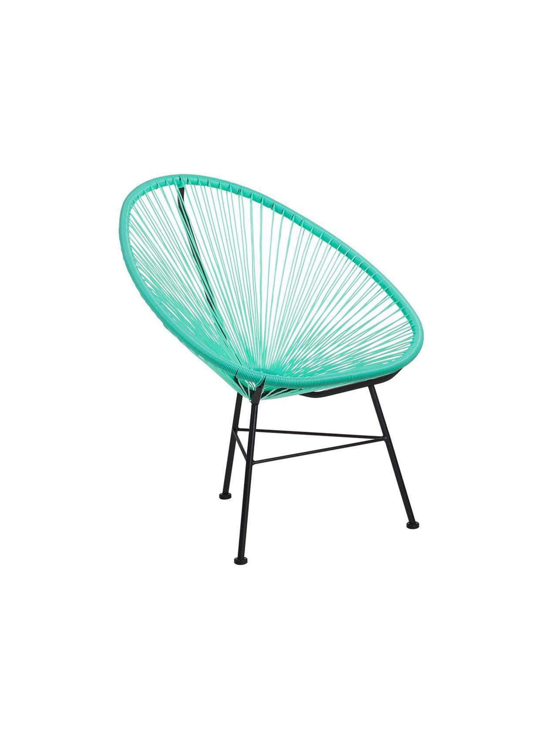 Chaise Acapulco, élégance mexicaine et assise ultra confortable. turquoise
