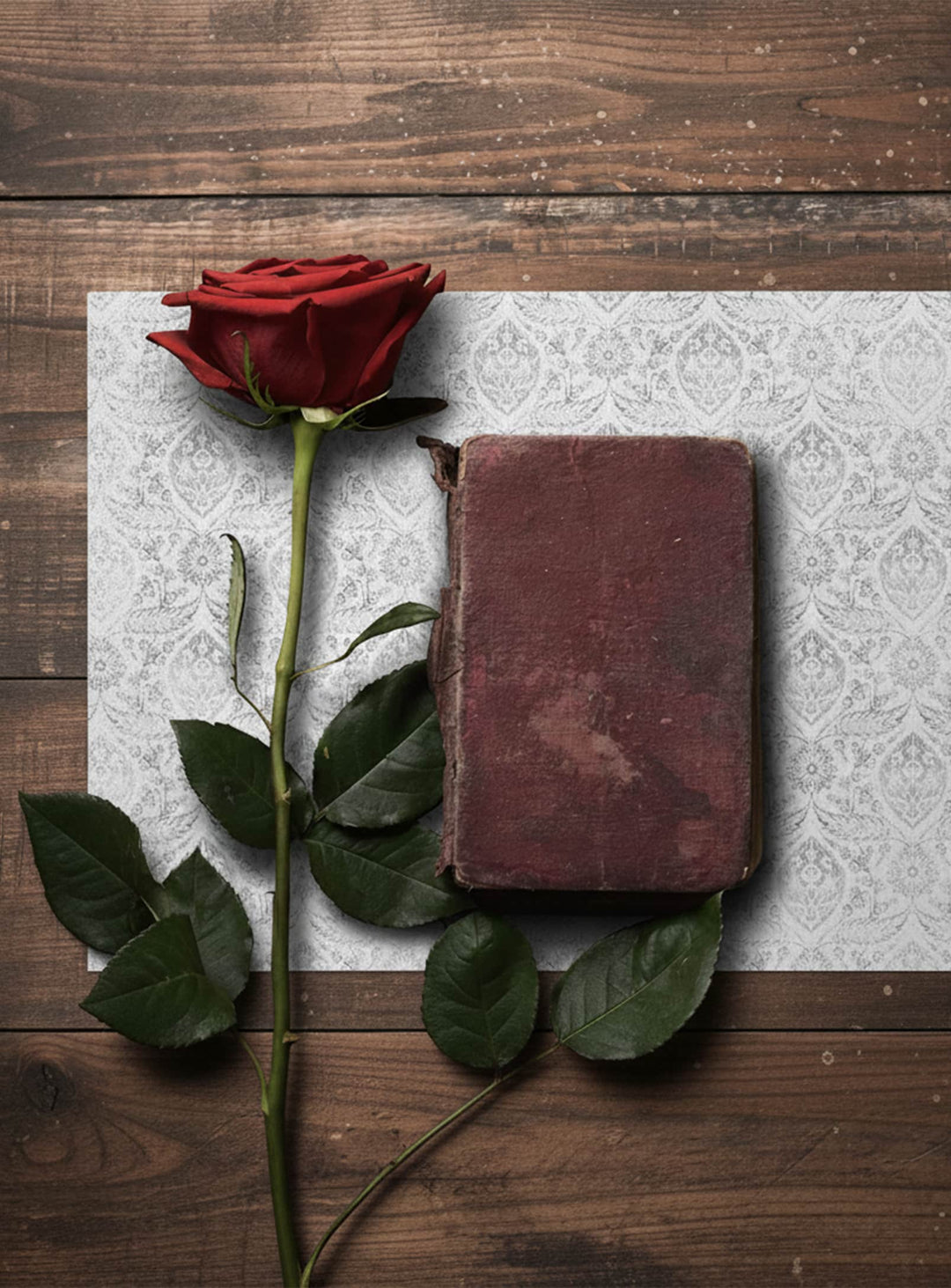 Napperons en vinyle Adama Alma Persan, protection imperméable et design artistique unique. agra