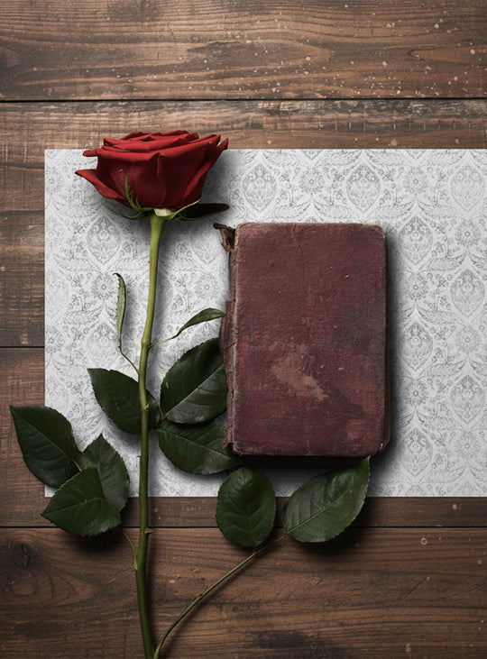 Napperons en vinyle Adama Alma Persan, protection imperméable et design artistique unique. agra