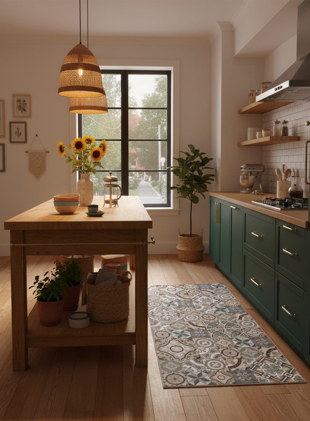 Tapis en vinyle Adama Alma Arena, durables et parfaits pour un intérieur élégant.