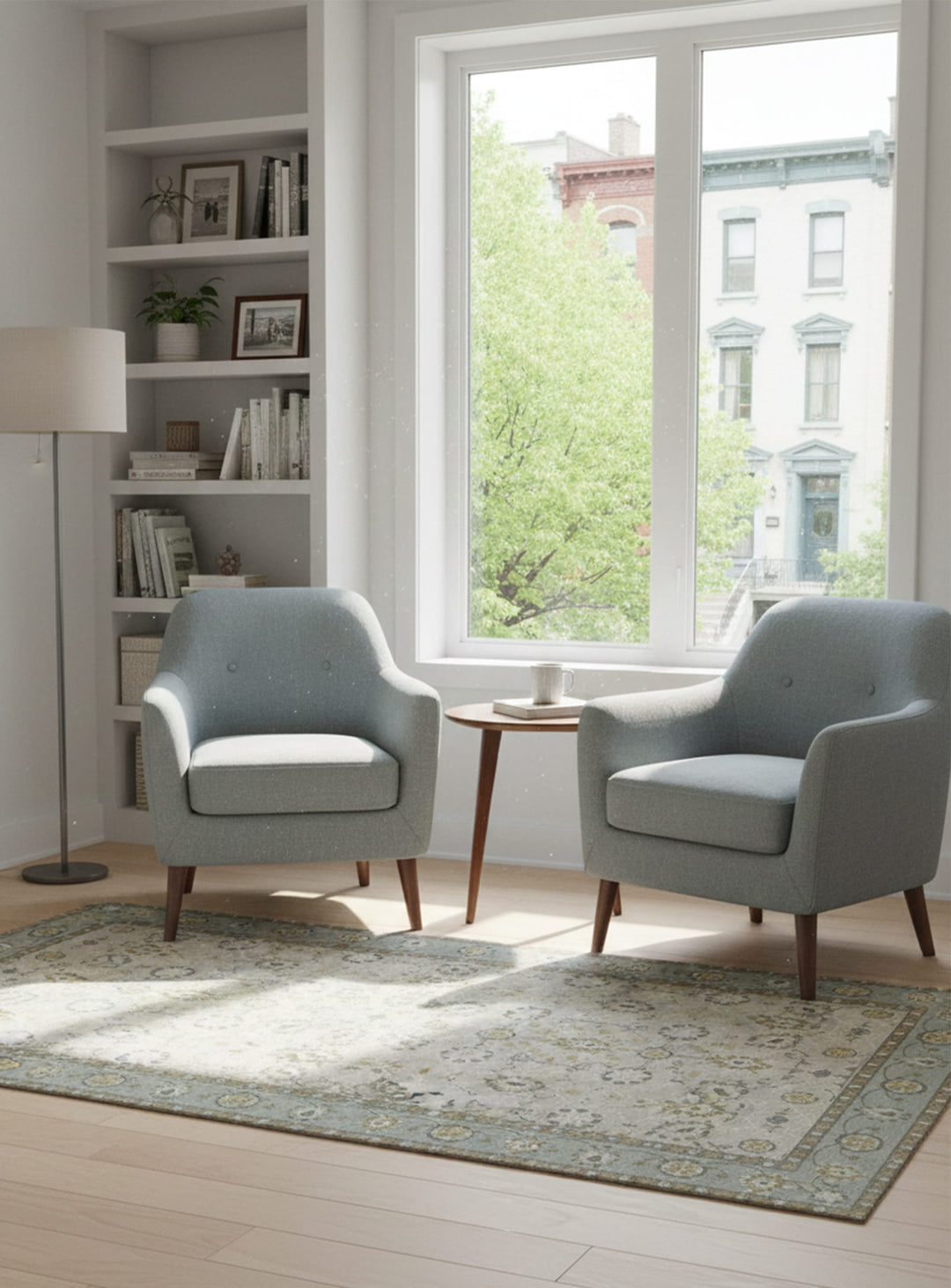 Tapis de vinyle Adama Alma Armenia, hypoallergéniques et sûrs pour les animaux. ocre