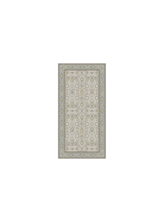 Chemins de table en vinyle Adama Alma Persan, design raffiné pour table élégante. armenia ocre