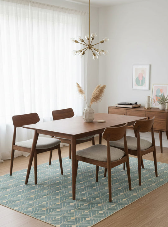 Tapis ArtDeco, facile à nettoyer et parfait pour familles actives.