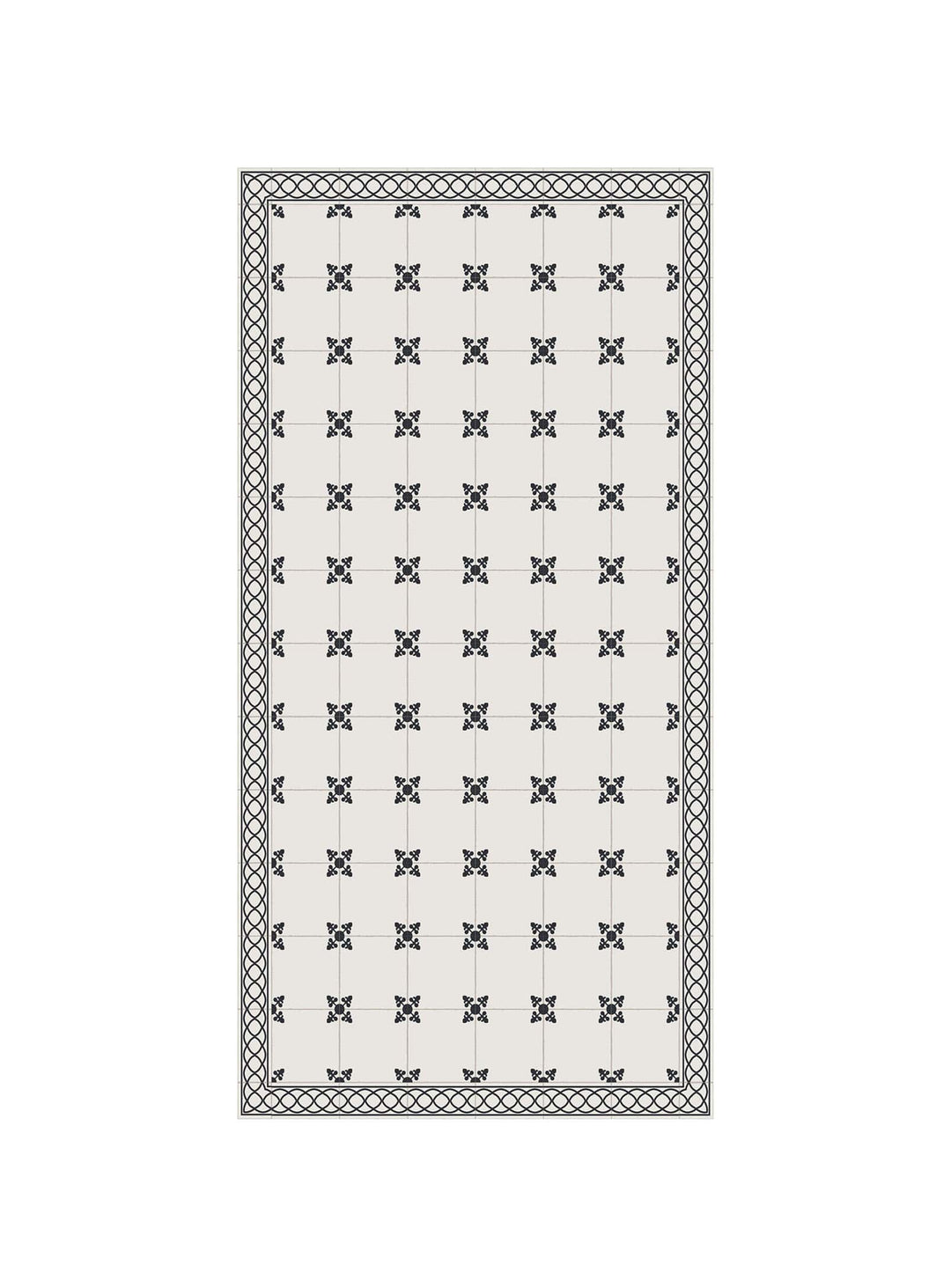 Tapis en vinyle Adama Alma Belita, antidérapants et idéals pour zones à fort trafic.