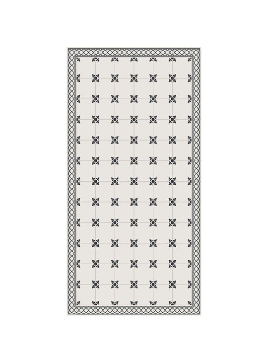 Tapis en vinyle Adama Alma Belita, antidérapants et idéals pour zones à fort trafic.