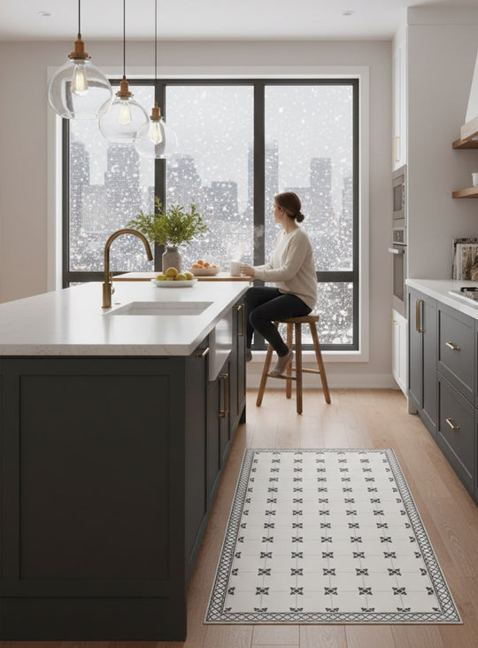 Tapis en vinyle Adama Alma Belita, durables et parfaits pour un intérieur élégant.