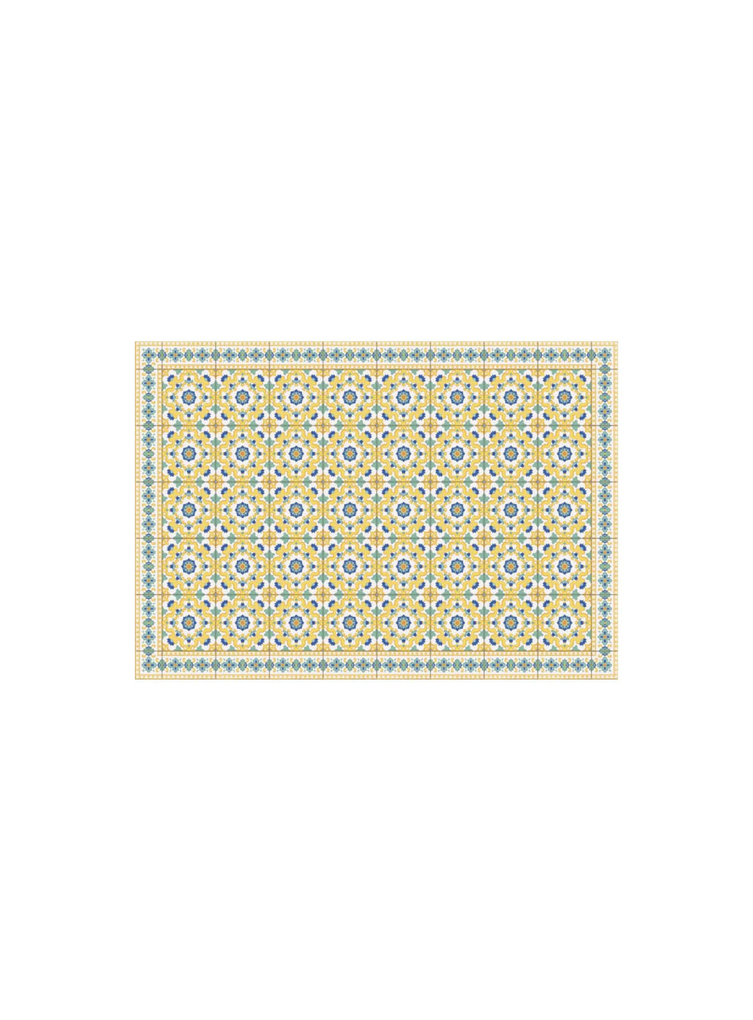 Napperons en vinyle Adama Alma Tuiles, inspirés des carreaux du monde entier. calidoscopi