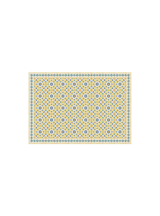 Napperons en vinyle Adama Alma Tuiles, inspirés des carreaux du monde entier. calidoscopi