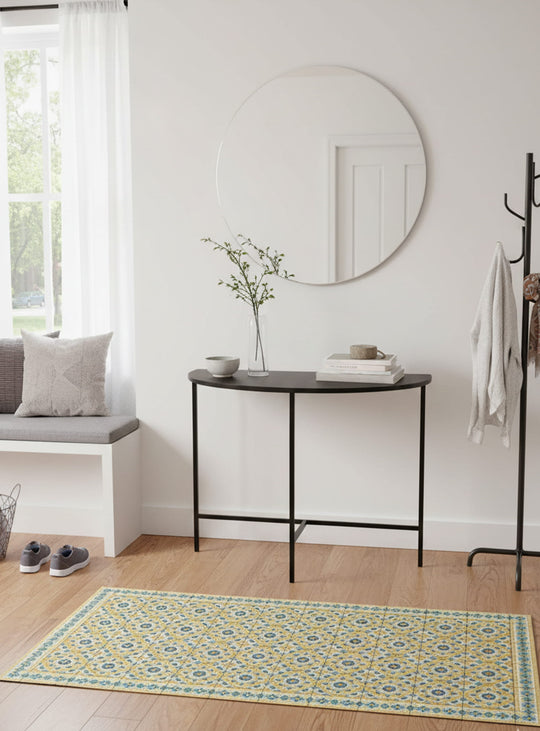 Tapis en vinyle Adama Alma Calidoscopi, durables et parfaits pour un intérieur stylé.