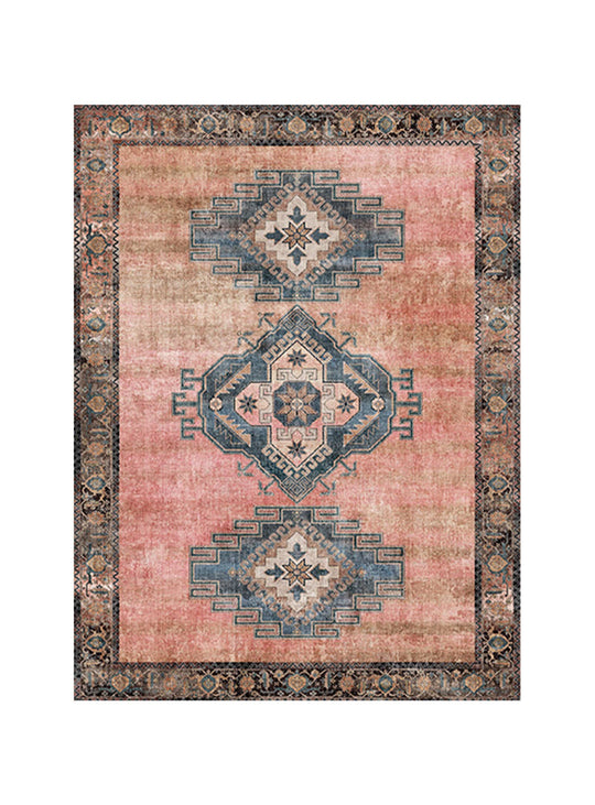 Adama Alma Camina : tapis en vinyle souple, fin et agréable sous le pied. Rouge.