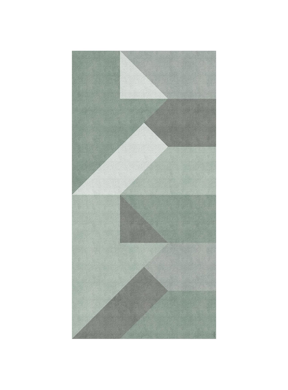 Tapis de vinyle Adama Alma Campo, antidérapants et idéals pour zones à fort trafic. vert