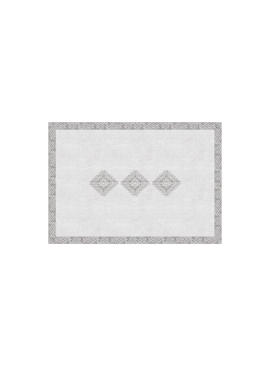 Napperons en vinyle Adama Alma Persan, style artistique et fonctionnalité réunis. cusco gris