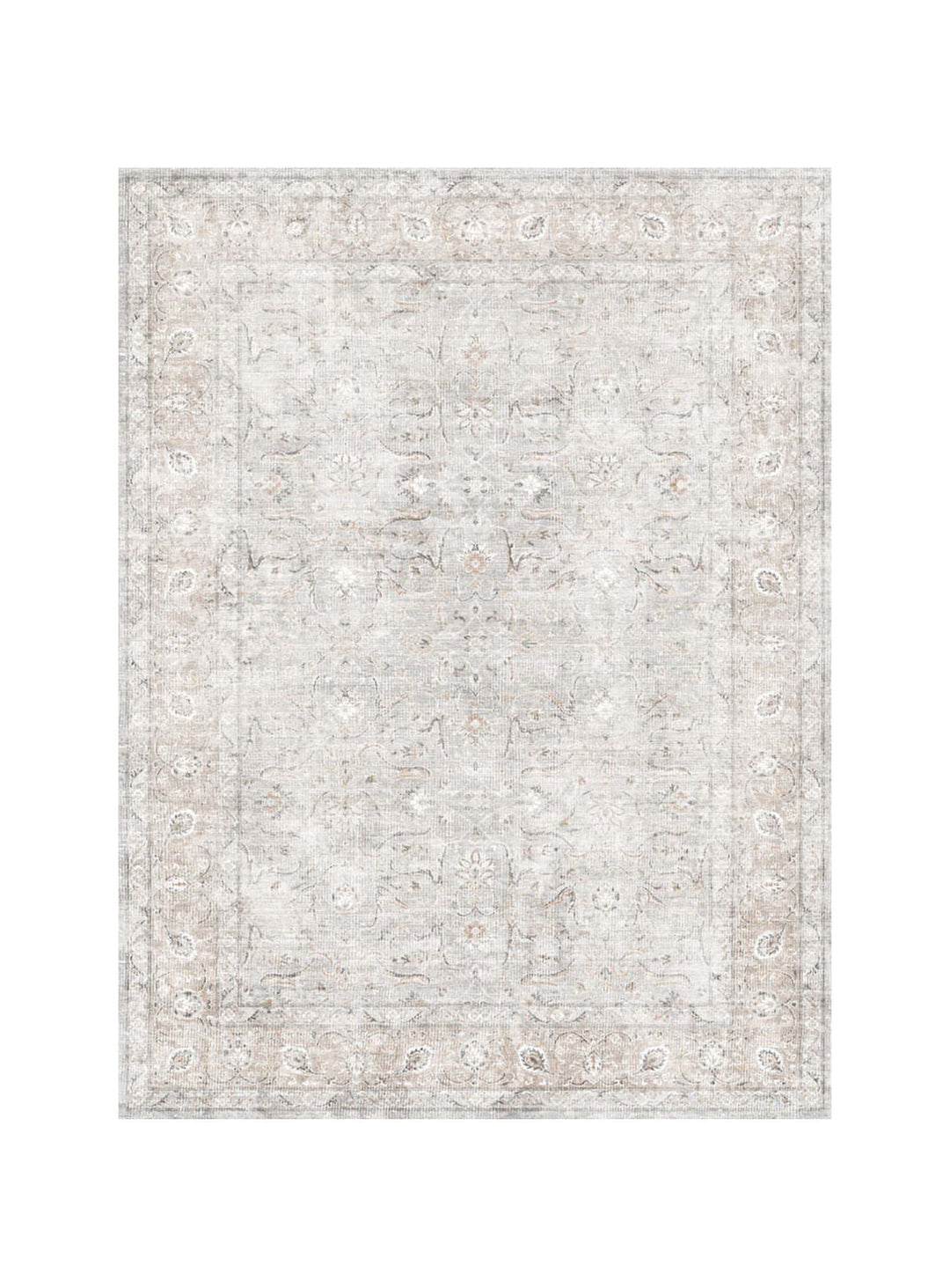 Tapis en vinyle Daniel Adama Alma, résistant et antidérapant pour zones à fort trafic. blanc