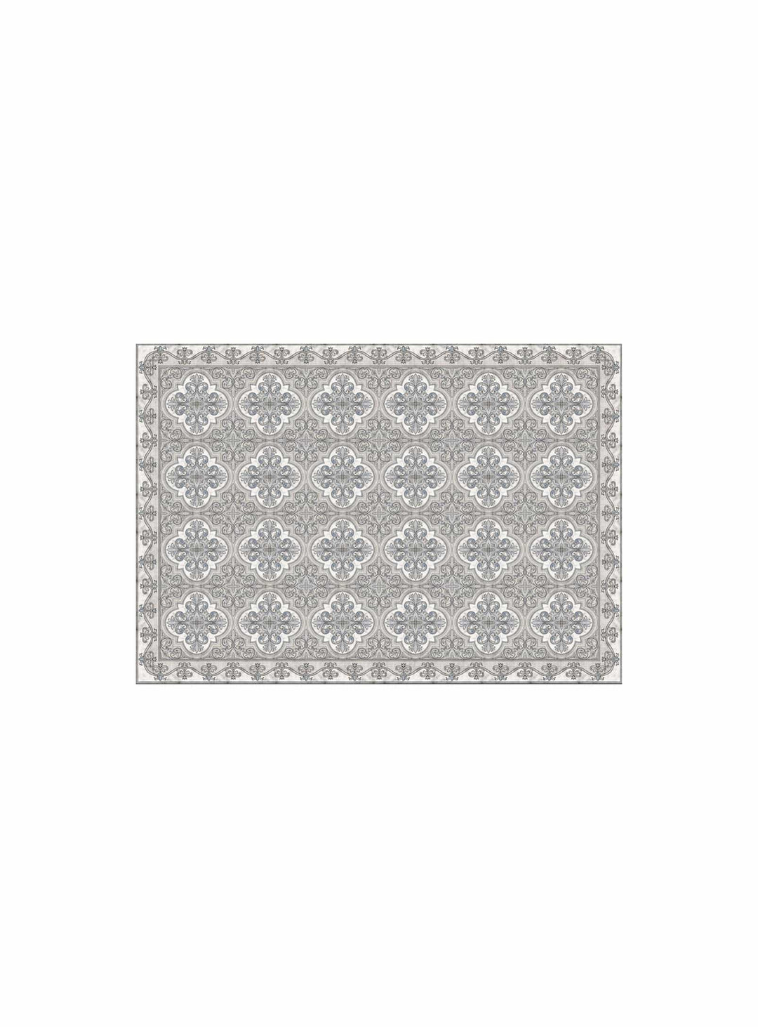 Napperons en vinyle Adama Alma Persan, robustes et parfaits pour un usage quotidien. drawit gris