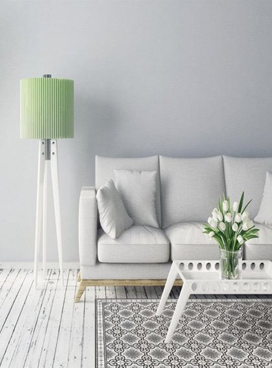 Tapis Dream Adama Alma, PVC-polyester durable et confortable. noir & blanc