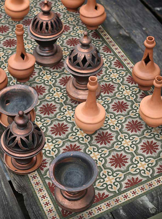 Chemins de table Adama Alma Classiques, motifs riches pour une ambiance unique. dream