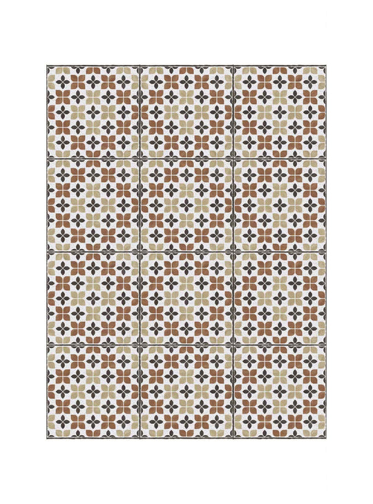 Tapis en vinyle Fly Adama Alma, résistant à l’eau et parfait pour zones à fort trafic.