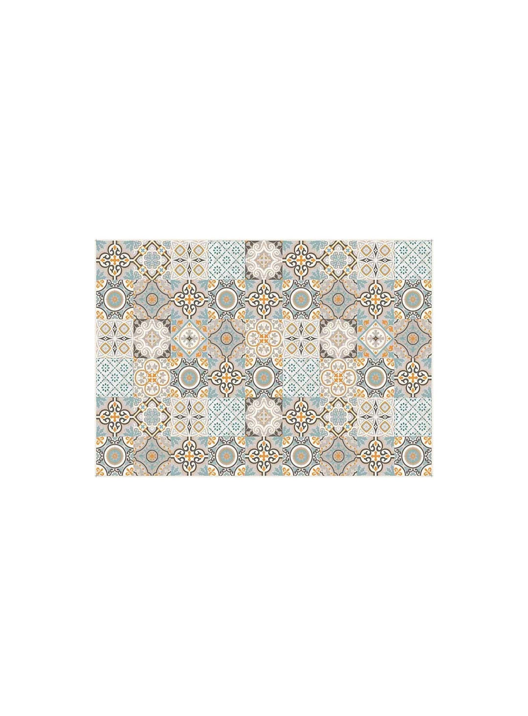 Napperons en vinyle Adama Alma Tuiles, design inspiré d’Europe et d’Amérique du Sud. fresc