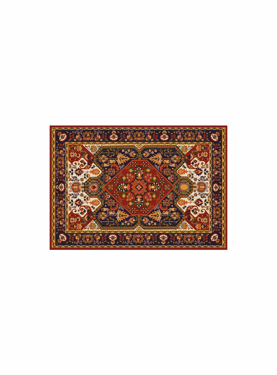 Napperons en vinyle Adama Alma Persan, motifs riches pour une ambiance unique. granada rouge