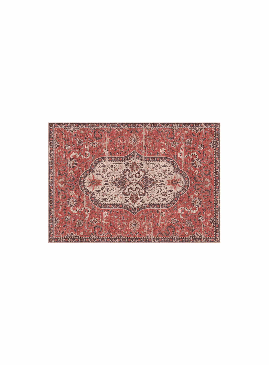 Napperons en vinyle Adama Alma persan, une touche artistique pour votre déco. hamsa rouge