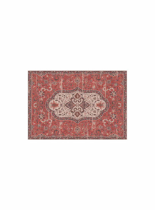 Napperons en vinyle Adama Alma persan, une touche artistique pour votre déco. hamsa rouge