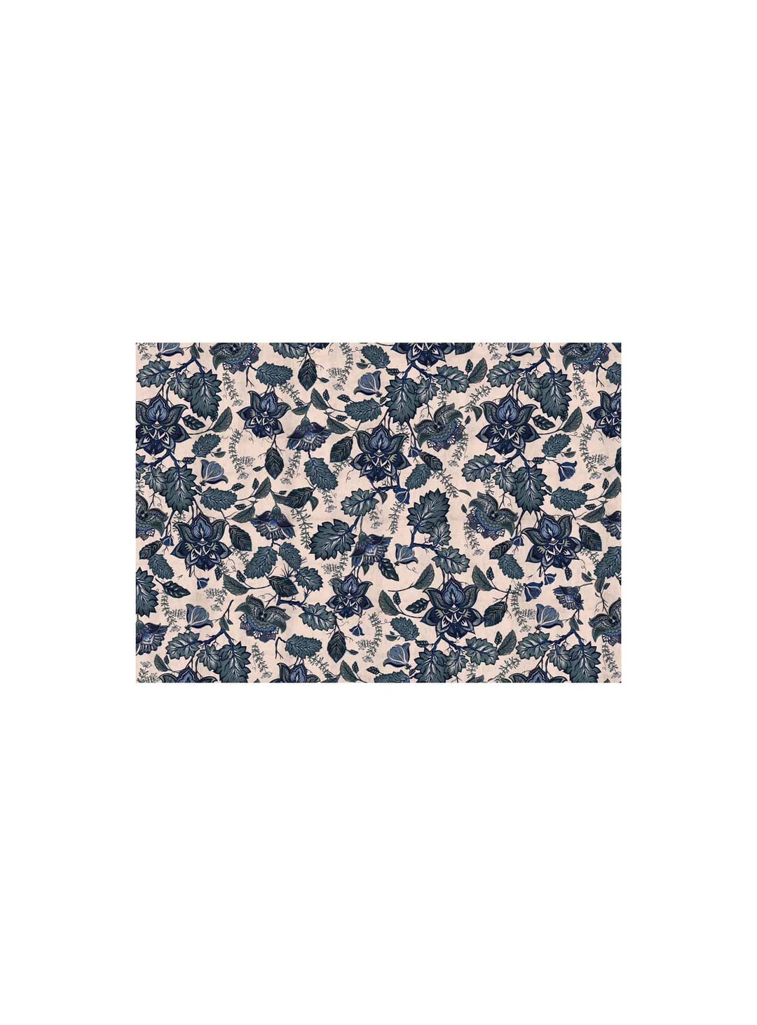 Napperons en vinyle Adama Alma Modern, élégance et praticité réunies. jacobean bleu