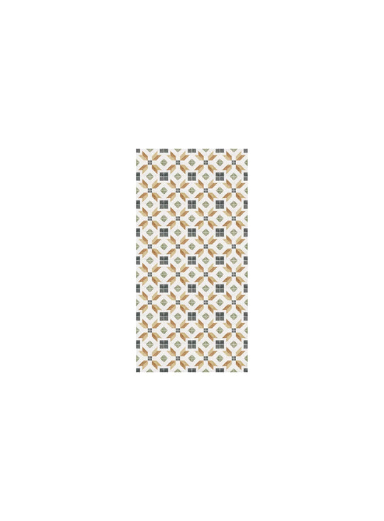 Chemins de table en vinyle Adama Alma Tuiles, protection élégante et durable. justin