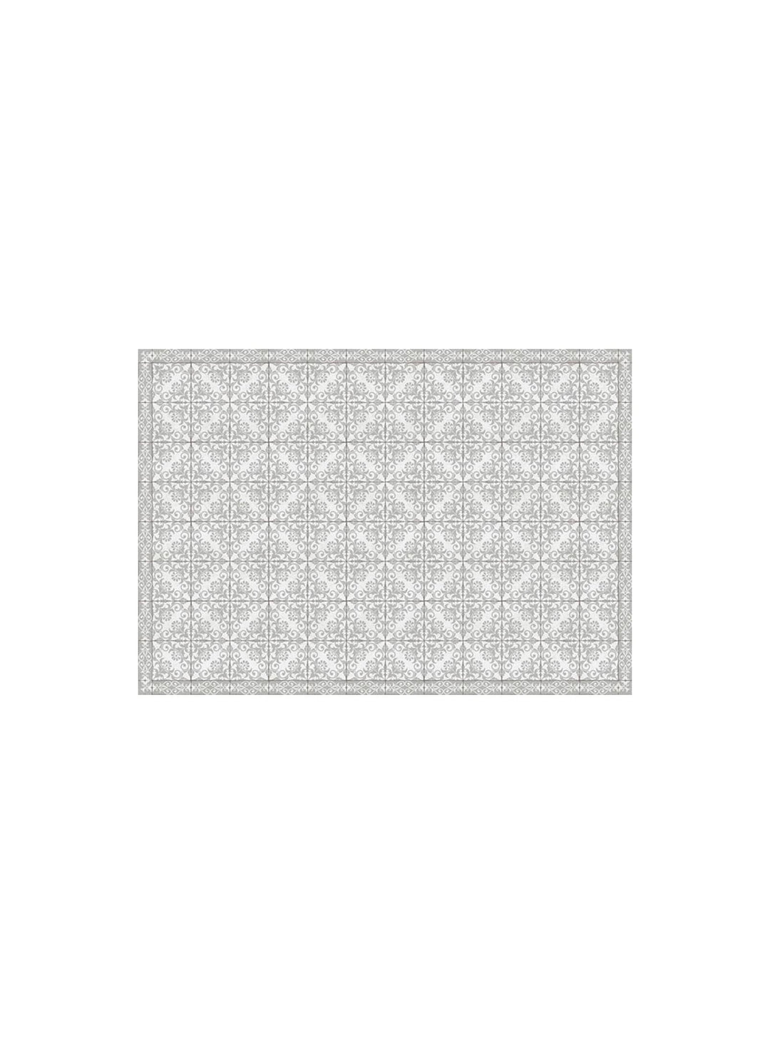 Napperons en vinyle Adama Alma Tuiles, robustes et résistants à l’eau. majestic gris