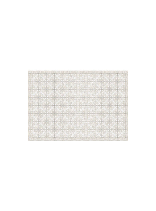 Napperons en vinyle Adama Alma Tuiles, parfaits pour sublimer votre table d’hôte. majestic beige