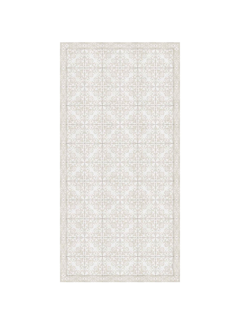 Tapis en vinyle Adama Alma Majestic, antidérapants et idéals pour zones à fort trafic. beige