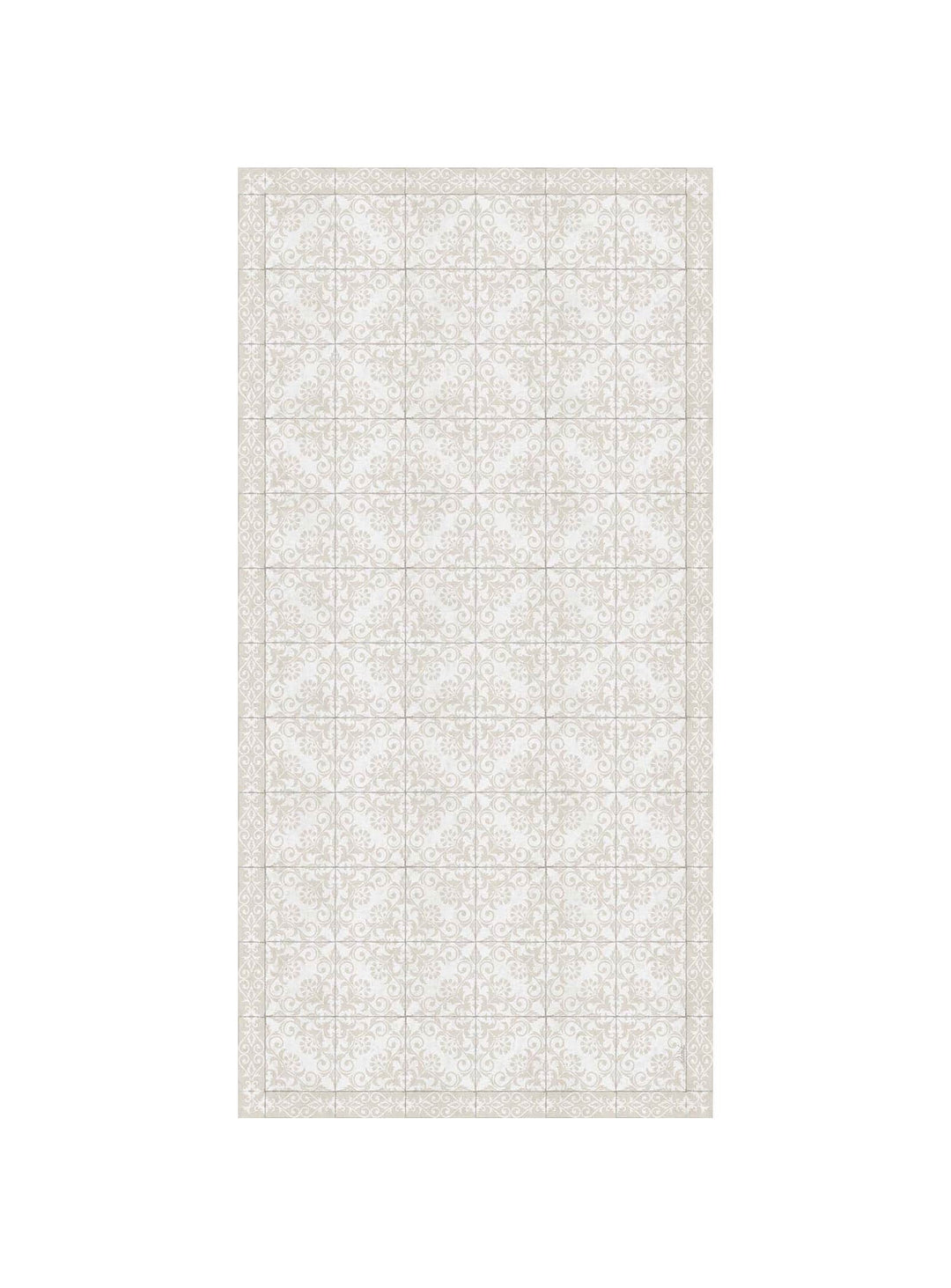 Tapis en vinyle Adama Alma Majestic, antidérapants et idéals pour zones à fort trafic. beige