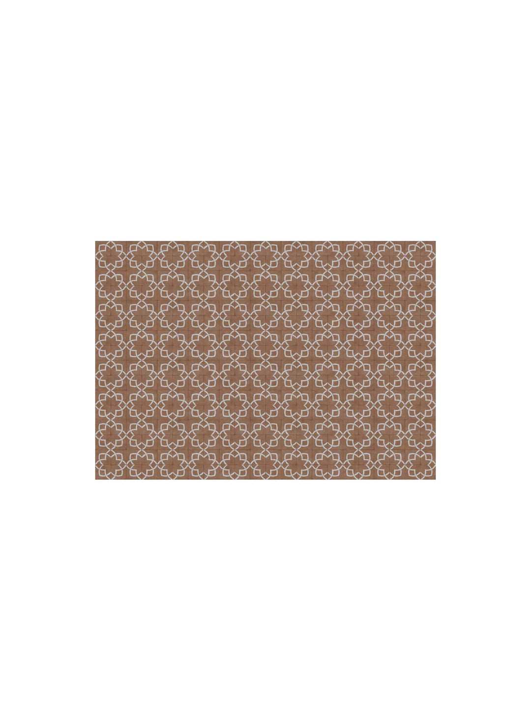 Napperons en vinyle Adama Alma Tuiles, style méditerranéen et esprit contemporain. manos brun