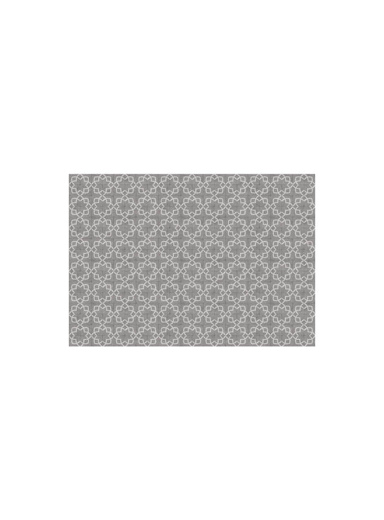 Napperons en vinyle Adama Alma Tuiles, idéals pour une table chic et graphique. manos gris