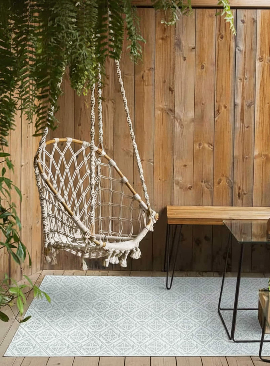 Tapis en vinyle Adama Alma Menorca, imperméables et résistants aux accidents.